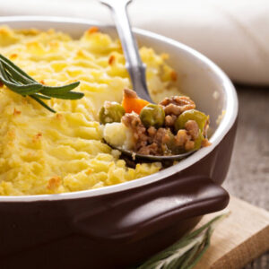 Shepherd’s Pie with Cauliflower Mash
